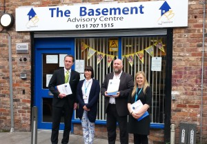 Representatives from Ethecol and Handepay visit The Basement